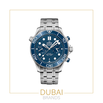 Omega Seamaster Diver 300M Chronograph – Stainless Steel – Blue Dial – Quartz