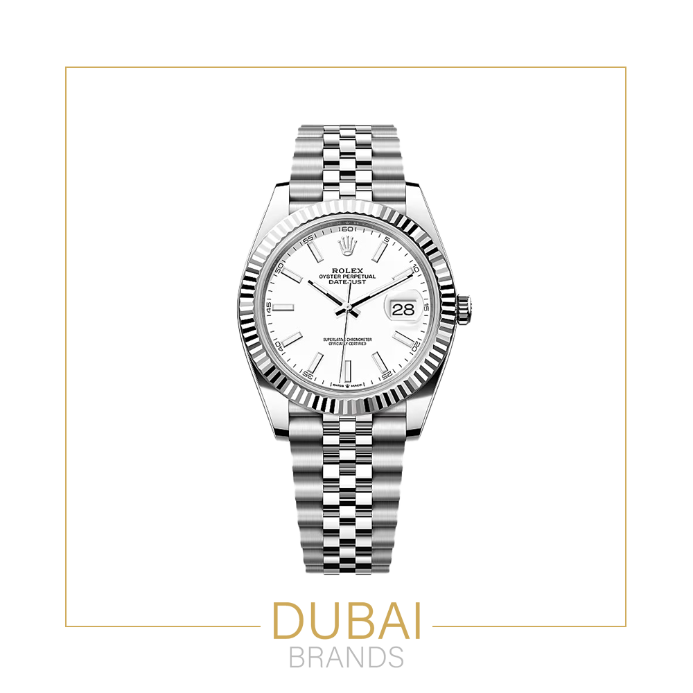 Datejust 41mm Jubilee White Dial
