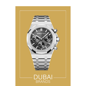 SC Audemars Piguet Royal Oak Chronograph 41 Stainless Steel Grey Dial Black Subdials Integrated Bracelet