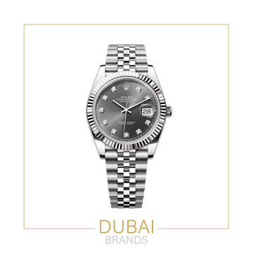 Rolex DateJust Silver Jubilee Fluted Bezel