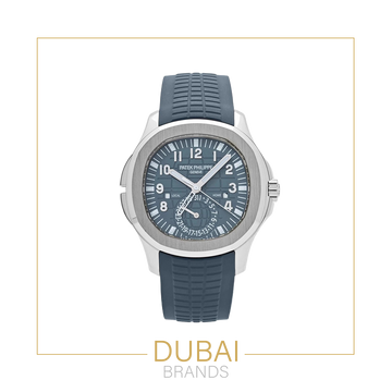 Patek Philippe Aquanaut 42mm Blue Dial Stainless Steel Rubber Strap