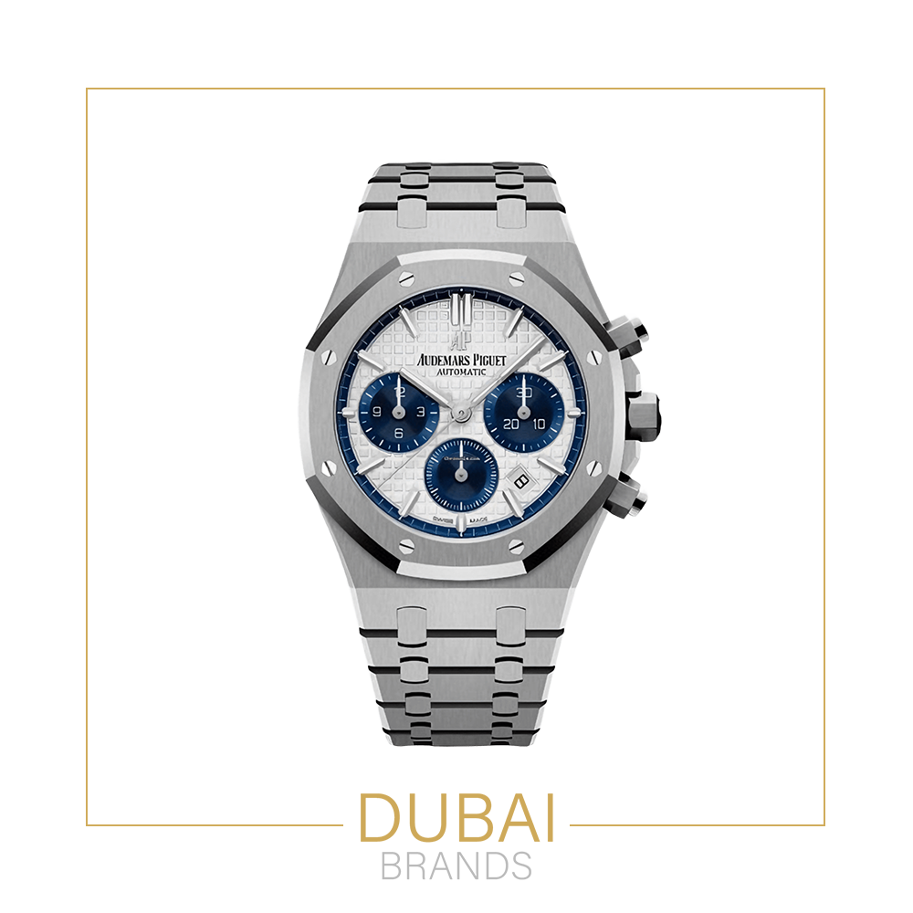 Audemars Piguet Royal Oak Chronograph – Silver & Blue Dial – Quartz