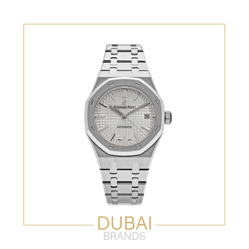 Audemars Piguet Royal Oak Medium Silver Dial Stainless Steel Integrated Bracelet