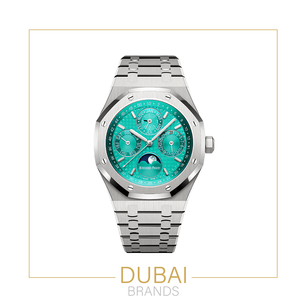 Audemars Piguet Royal Oak – Turquoise Blue Dial – Perpetual Calendar – Quartz