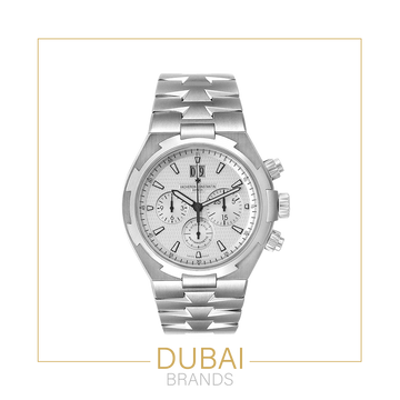 Vacheron Constantin Overseas Chronograph 42mm Silver Dial Stainless Steel Bracelet