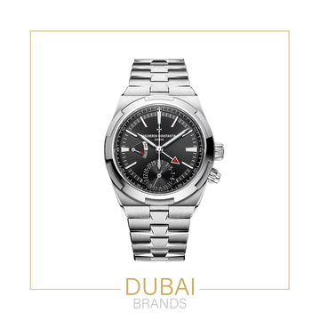 Vacheron Constantin Overseas Power Reserve 42mm Black Dial Stainless Steel Bracelet