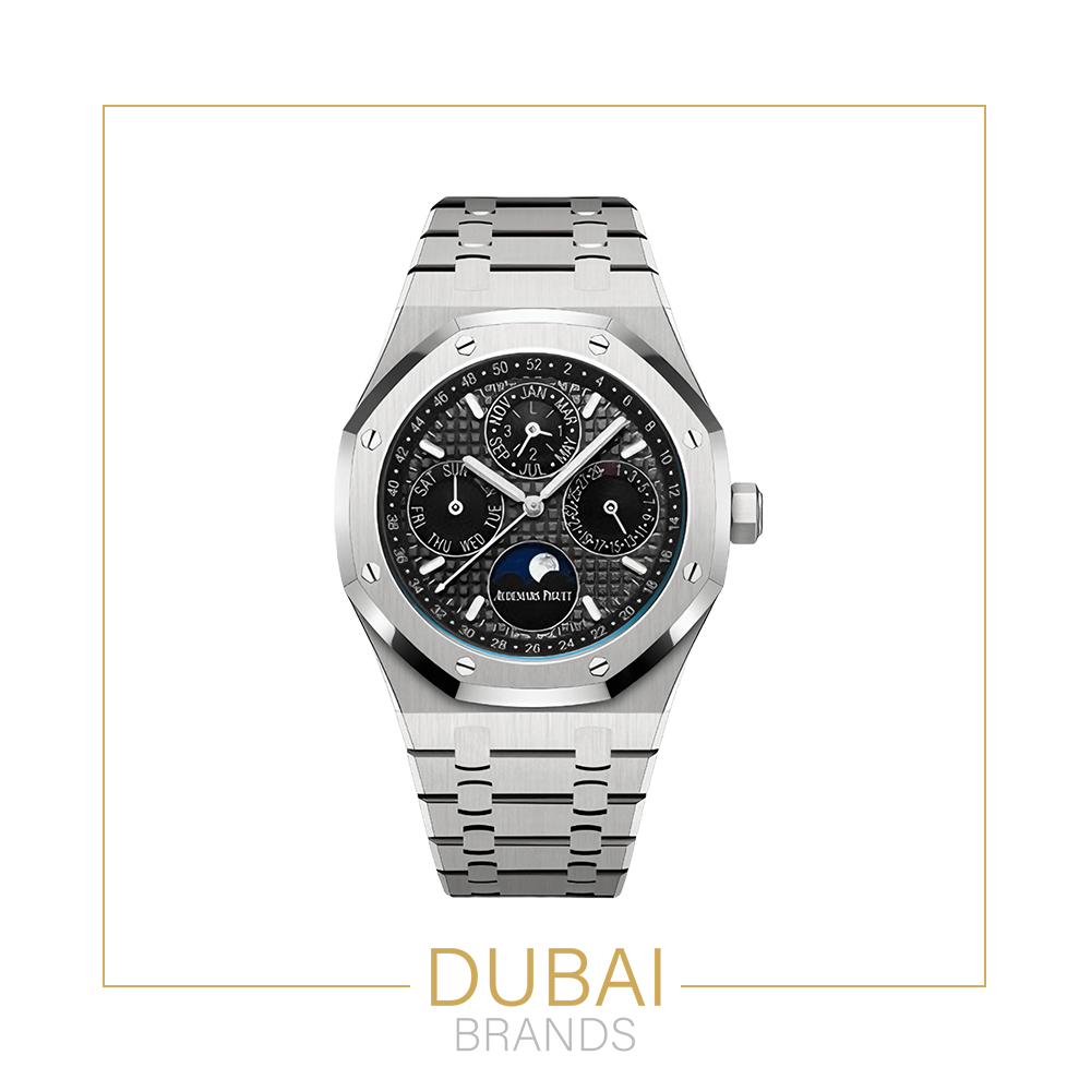 Audemars Piguet Royal Oak – Black Dial – Perpetual Calendar – Quartz