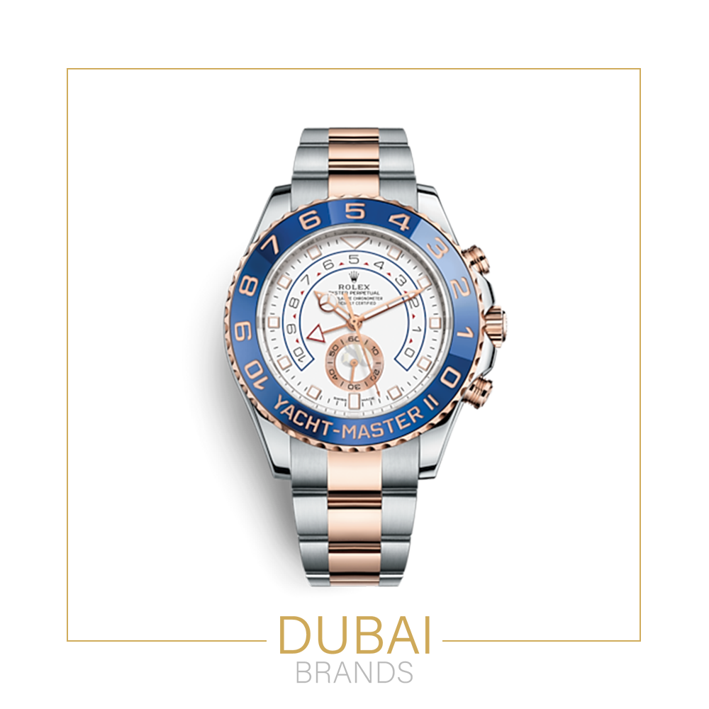 Rolex Yacht-Master II  Two Tone  White Dial  Automatic 44mm