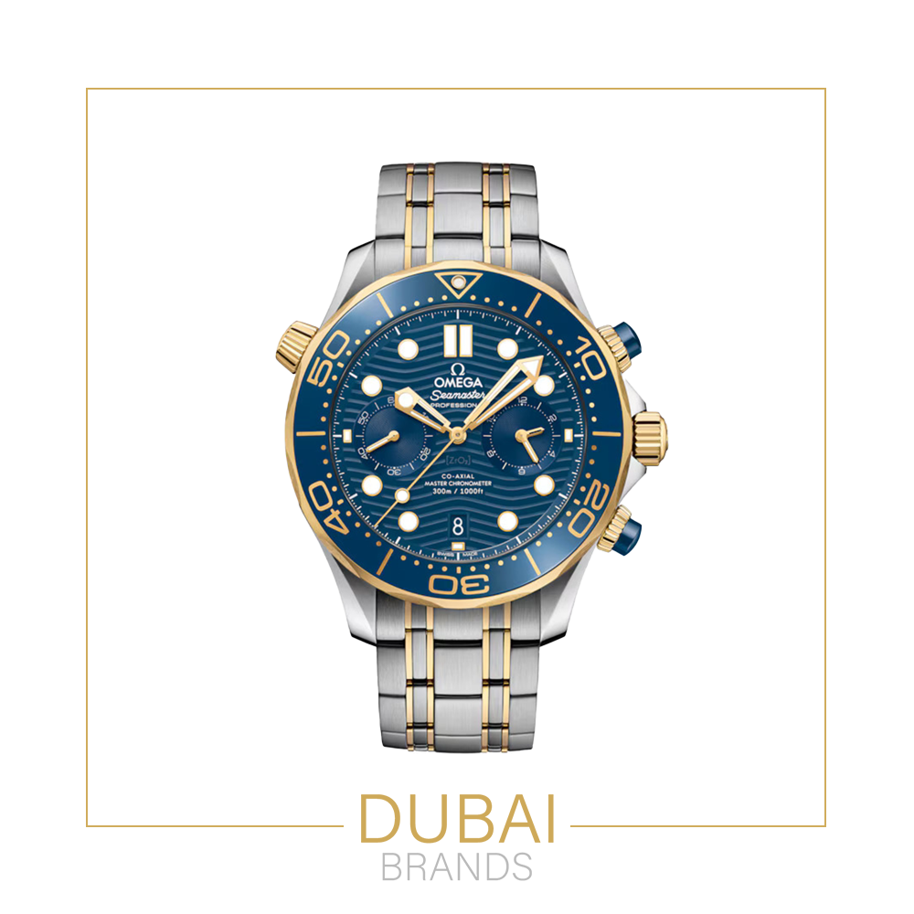Omega Seamaster Diver 300M 44 mm, steel ‑ yellow gold on steel ‑ yellow gold