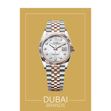 SC Rolex Datejust 31 White Dial Diamond Markers Fluted Bezel Jubilee Two Tone