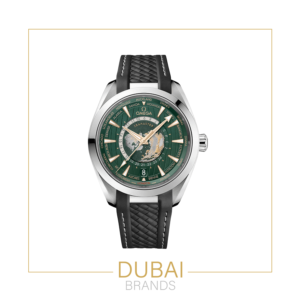 Omega Seamaster Aqua Terra Worldtimer – Green Dial – Automatic