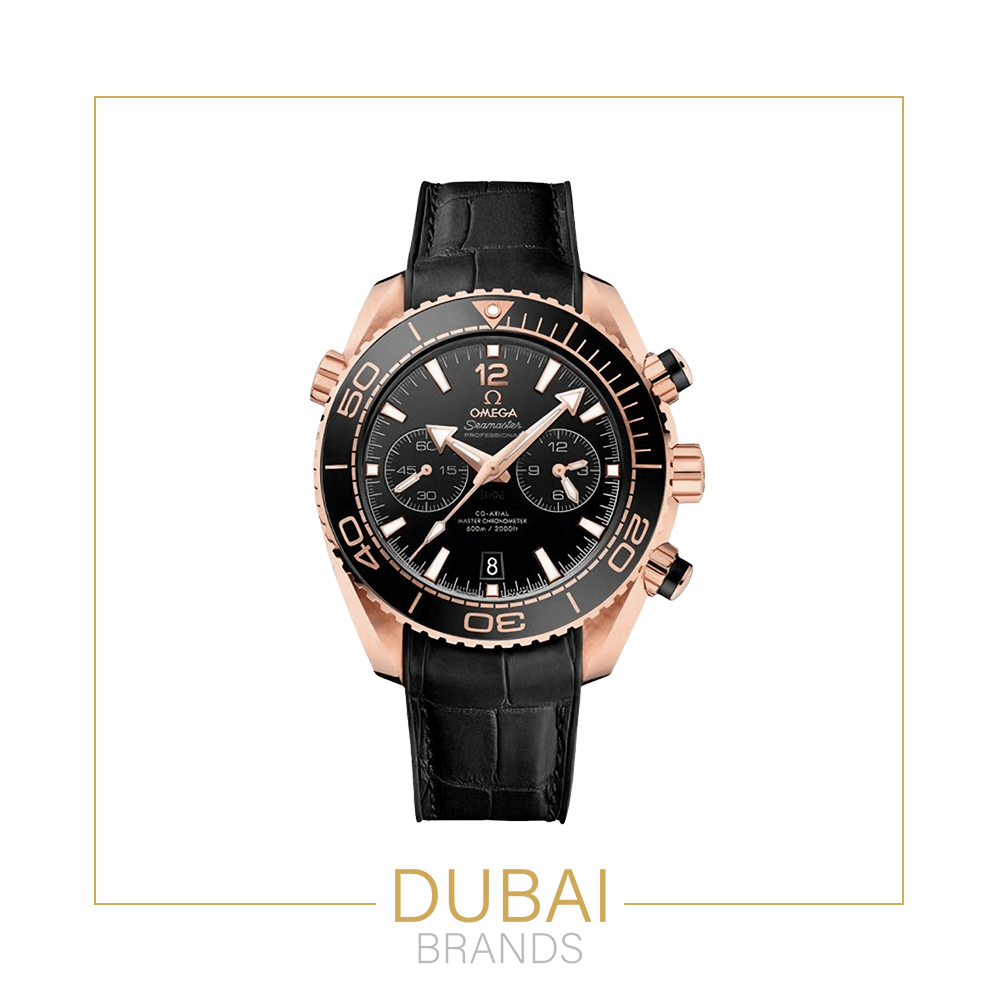 Omega Seamaster Planet Ocean – Black Dial – Rose Gold – Quartz