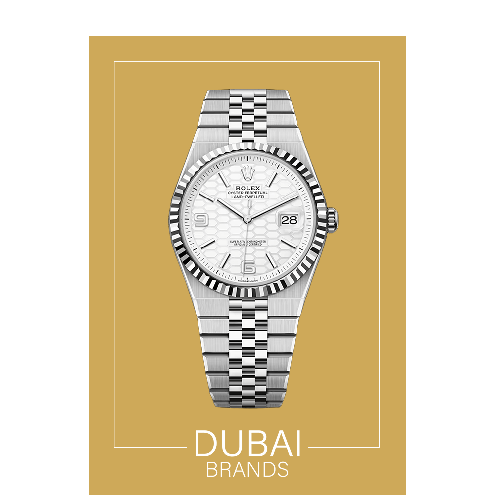 Rolex Land-Dweller – White Honeycomb Dial – Jubilee – Automatic – 41mm