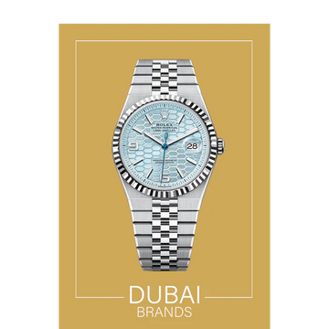 SC Rolex Land Dweller 40 Stainless Steel Ice Blue Dial Jubilee Fluted