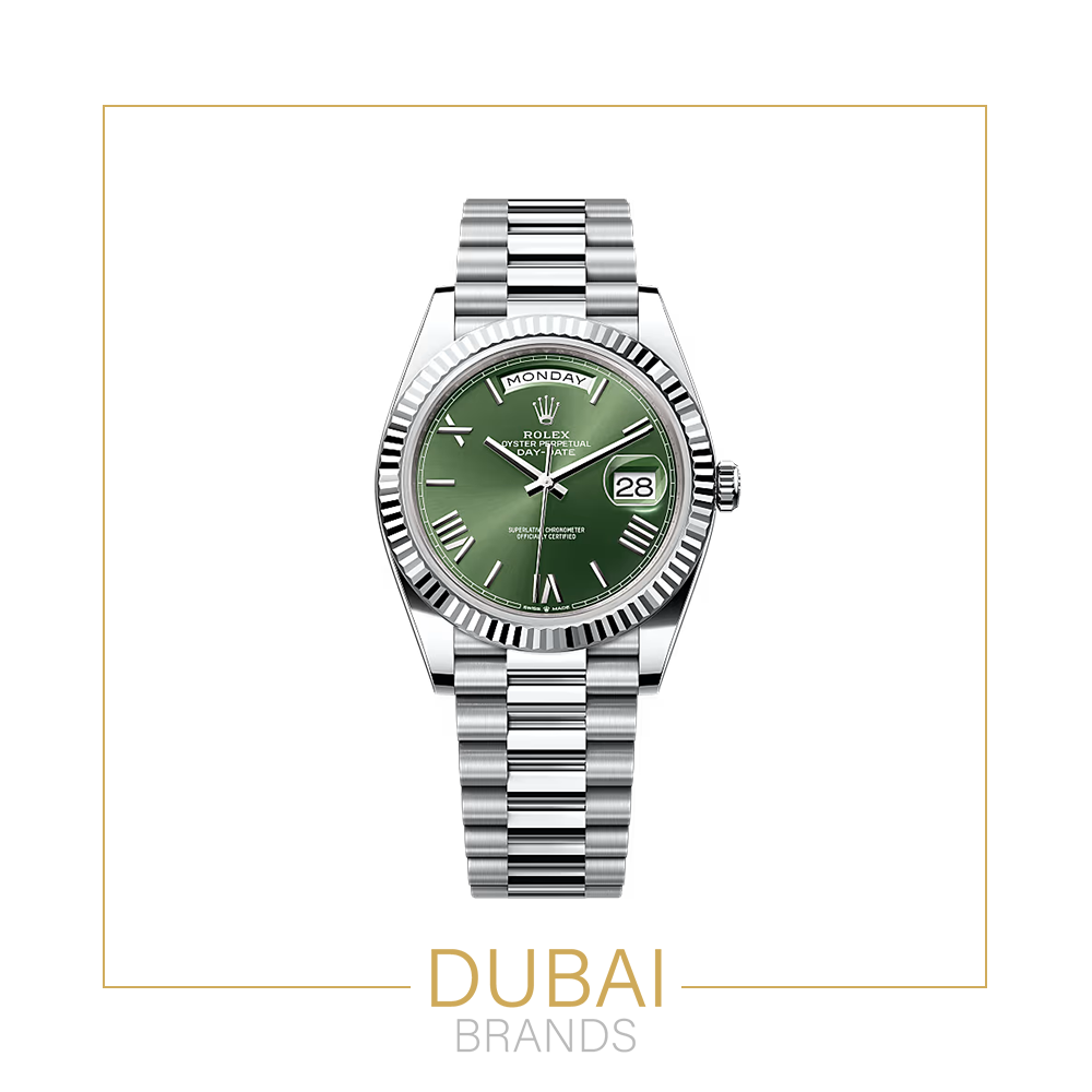 Rolex Day Date 40 Olive Green Dial