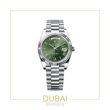 Rolex Day Date 40 Olive Green Dial