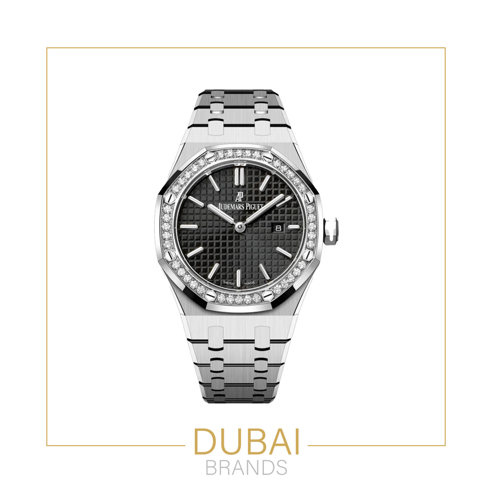 Audemars Piguet Royal Oak – Diamond Bezel with Black Dial