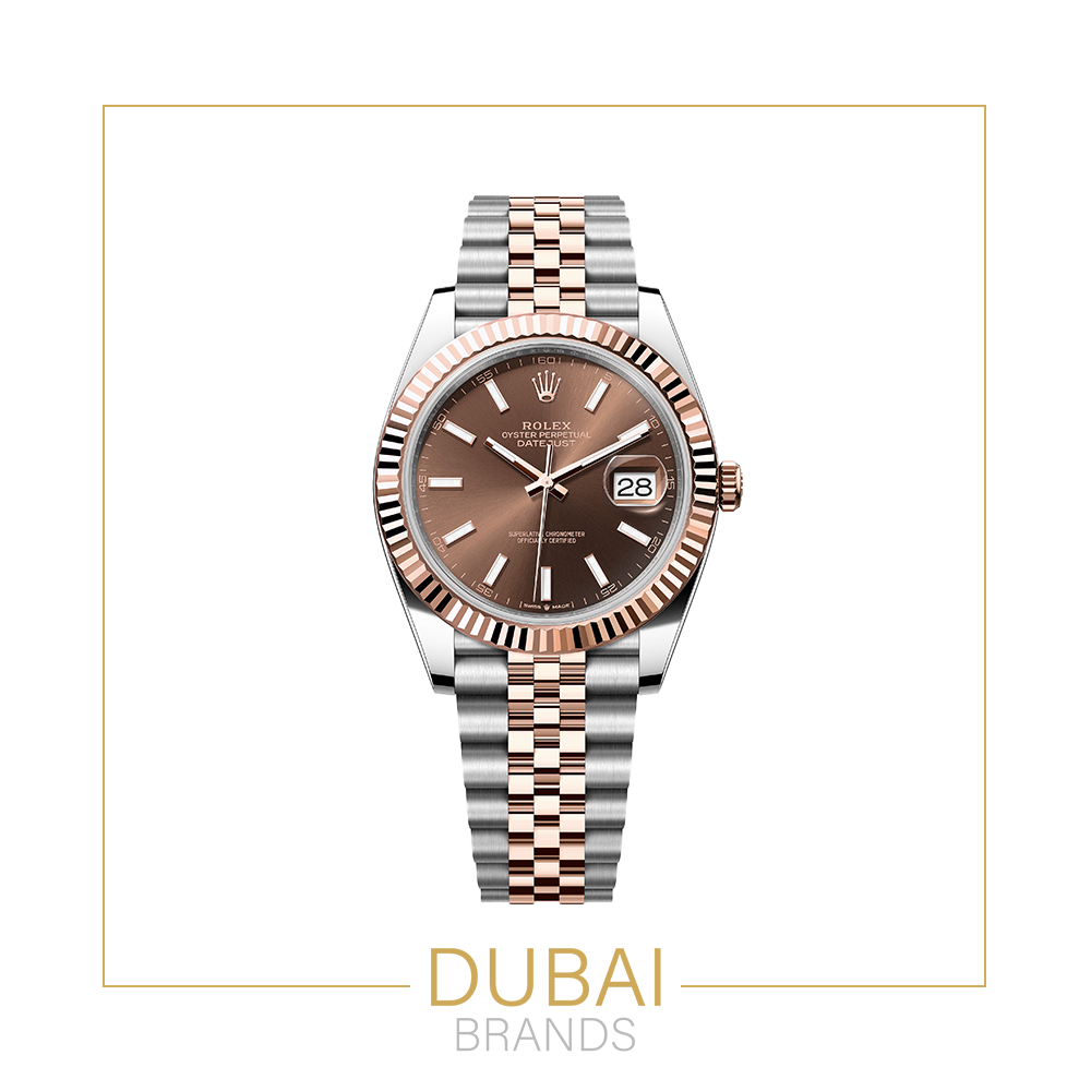 Rolex Datejust – Chocolate Dial – Two Tone Jubilee Bracelet