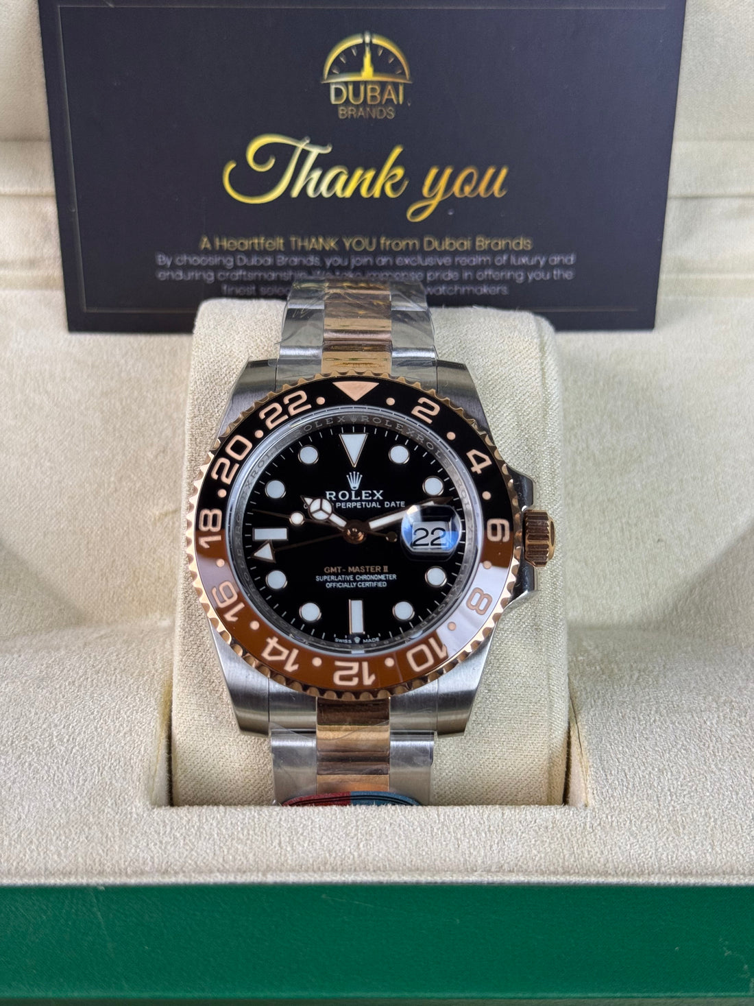Super Clone Root Beer GMT-Master II Black Dial