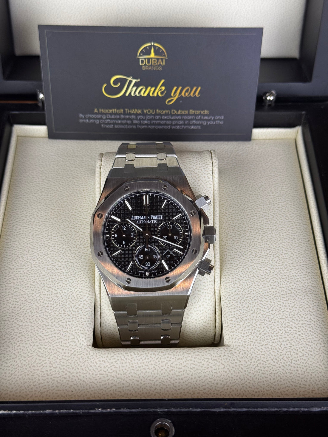 Audemars Piguet Royal Oak Selfwinding Chronograph Steel Black Dial&nbsp;