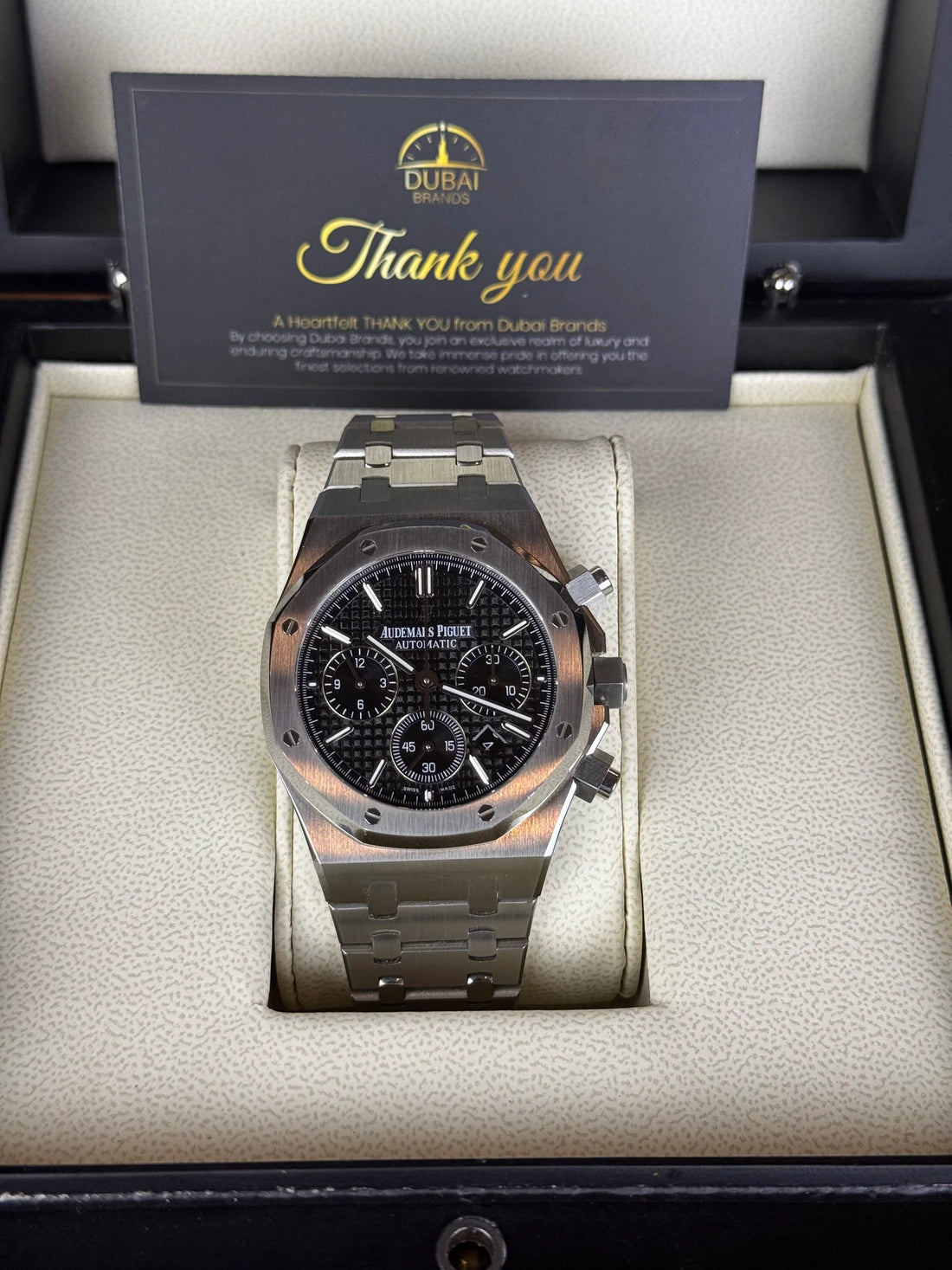 Audemars Piguet Royal Oak Selfwinding Chronograph Steel Black Dial&nbsp;
