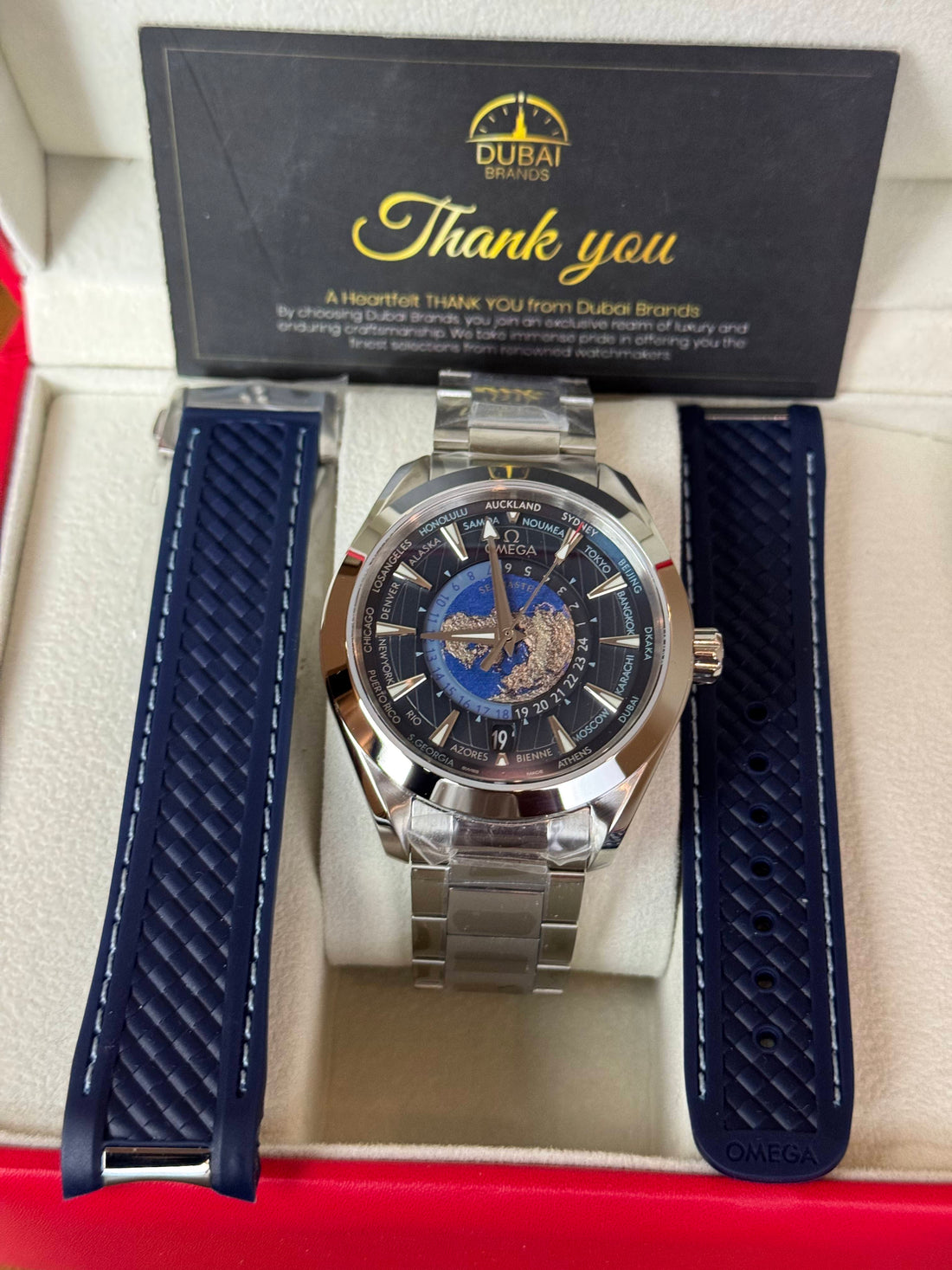 ساعة أوديمار بيجيه رويال أوك أوفشور كرونوغراف بمينا زرقاء