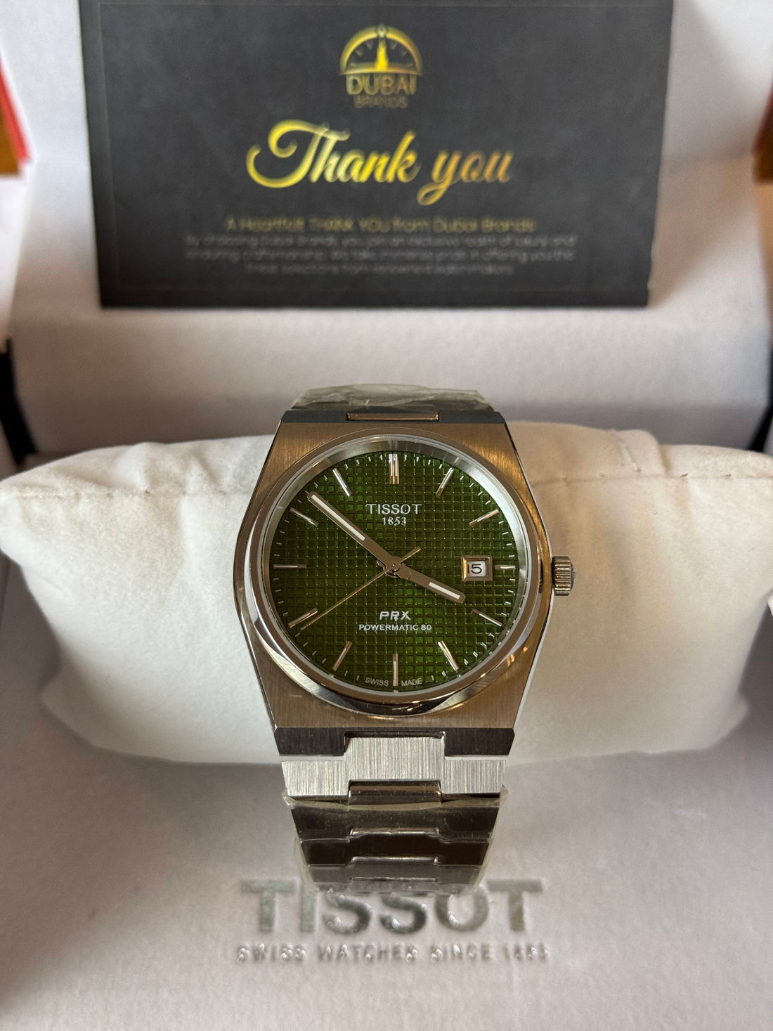 Tissot PRX Powermatic 80 – Green Dial – Automatic – 40mm