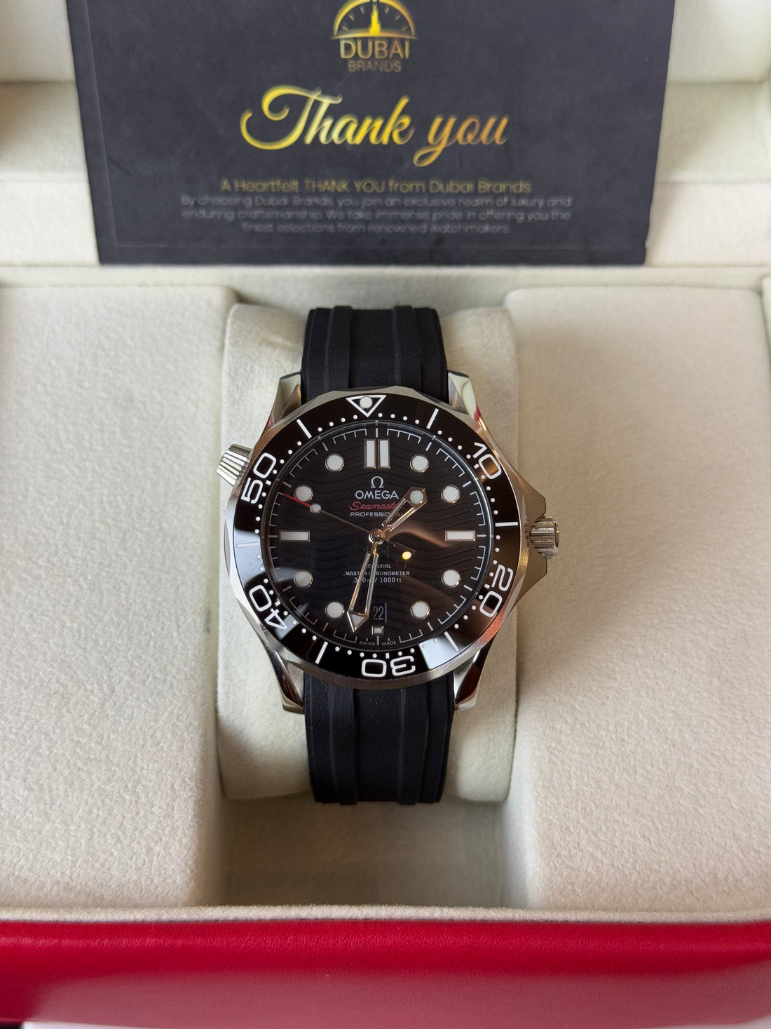 Omega Seamaster Diver 300M – Black Dial – Automatic
