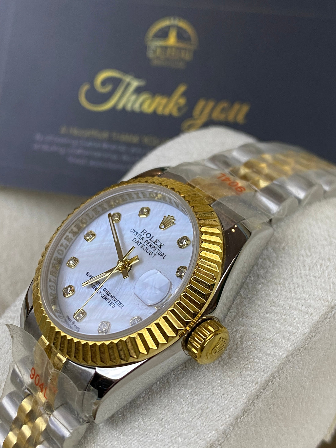 Rolex Datejust – Mother of Pearl Dial – Diamond Markers – Two Tone – Jubilee