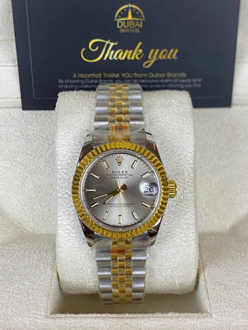Rolex Datejust – Silver Dial – Two Tone – Jubilee