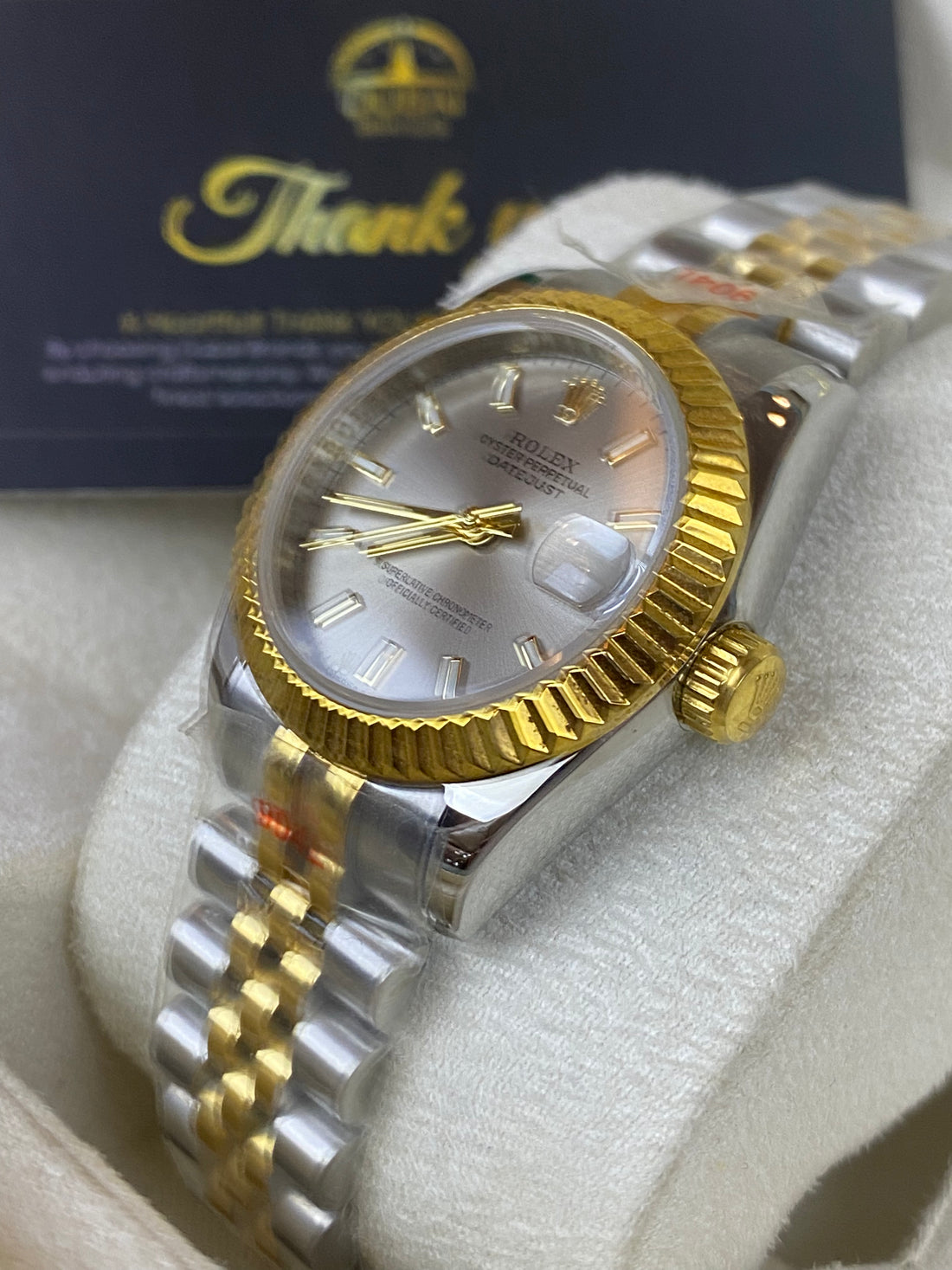 Rolex Datejust – Silver Dial – Two Tone – Jubilee