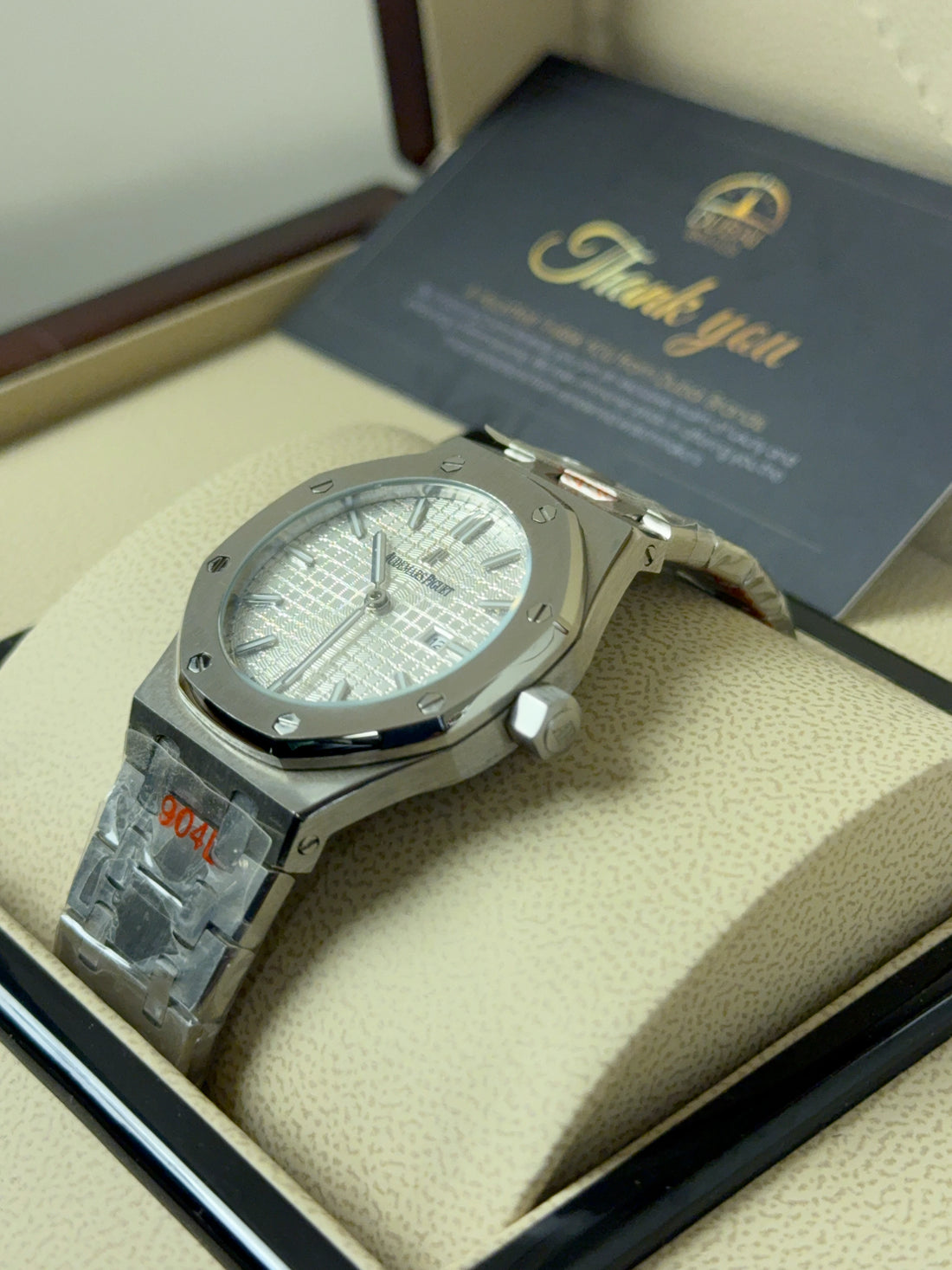 Audemars Piguet Royal Oak Medium Silver Dial Stainless Steel Integrated Bracelet