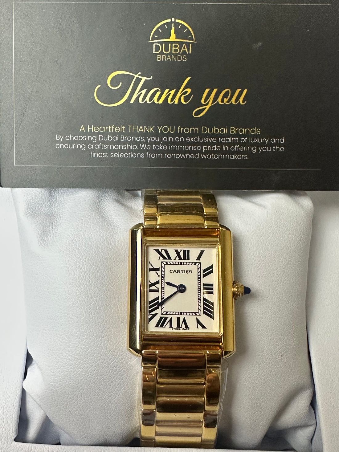 Cartier Tank Française  – Gold Tone