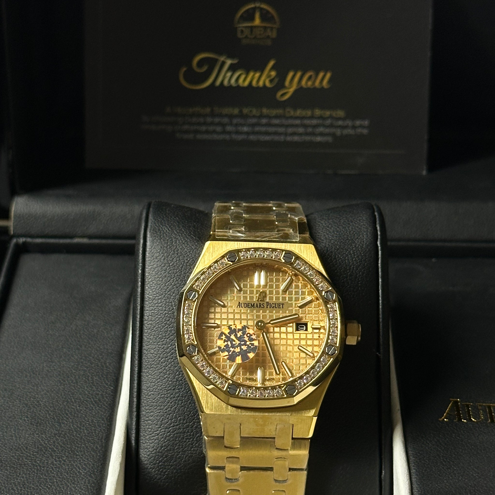 Audemars Piguet Royal Oak – Full Gold Tone with Diamond