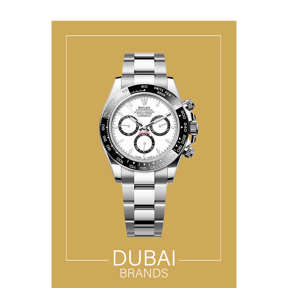 Super Clone Rolex Daytona “Panda” 40 mm White