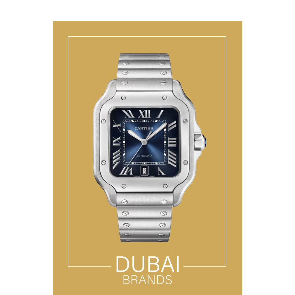 SUPER Clone  Cartier Santos Large  Blue Dial  Automatic  40mm