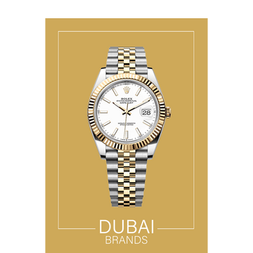 Datejust 41mm Two-Tone Jubilee White Dial
