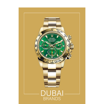 Super Clone Daytona Green Dial on Yellow Gold Case and Bracelet