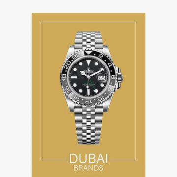 SC Rolex GMT Master II 40 Stainless Steel Black Grey Bezel Black Dial Jubilee