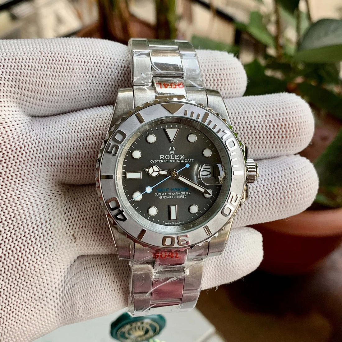 Rolex Yacht-Master in Rolesium 40 Slate Dial