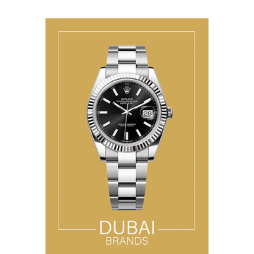 SC Rolex Datejust 41 Stainless Steel Black Dial Oyster Fluted