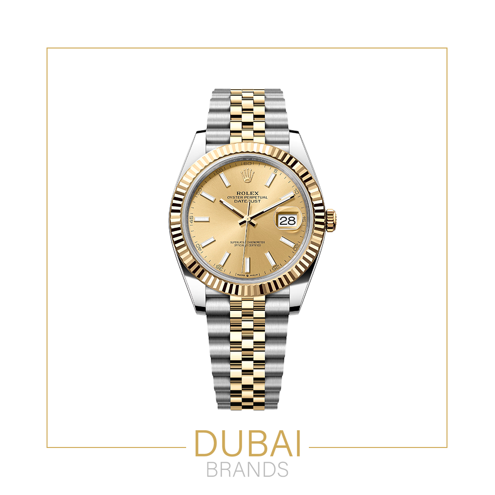 Rolex Datejust  Two Tone  Champagne Dial