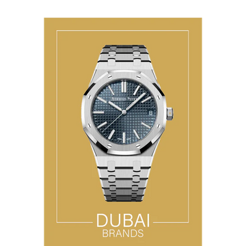 SC Audemars Piguet Royal Oak 41 Stainless Steel Blue Dial Integrated Bracelet
